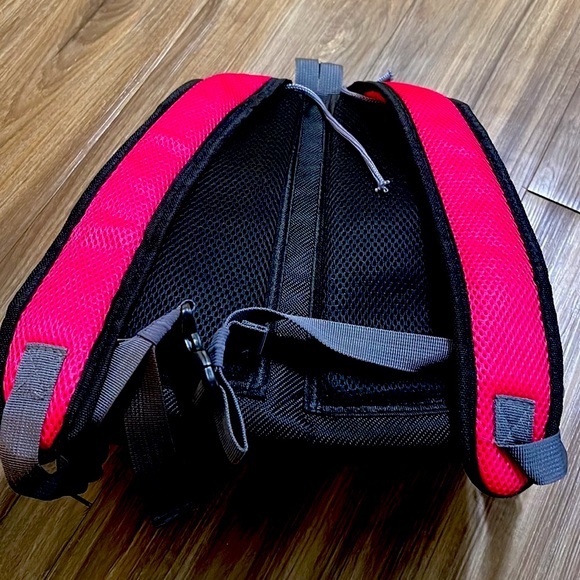 Sport Pet Backpack ,Front Chest  Pet Carrier Pink & Gray - Picture 6 of 6